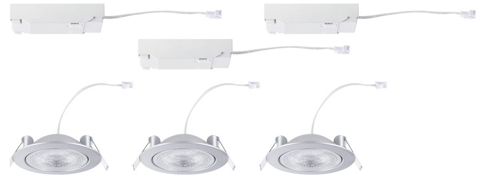 Paulmann 92256 Aumus LED-Einbauleuchte LED 5W Chrom (matt)