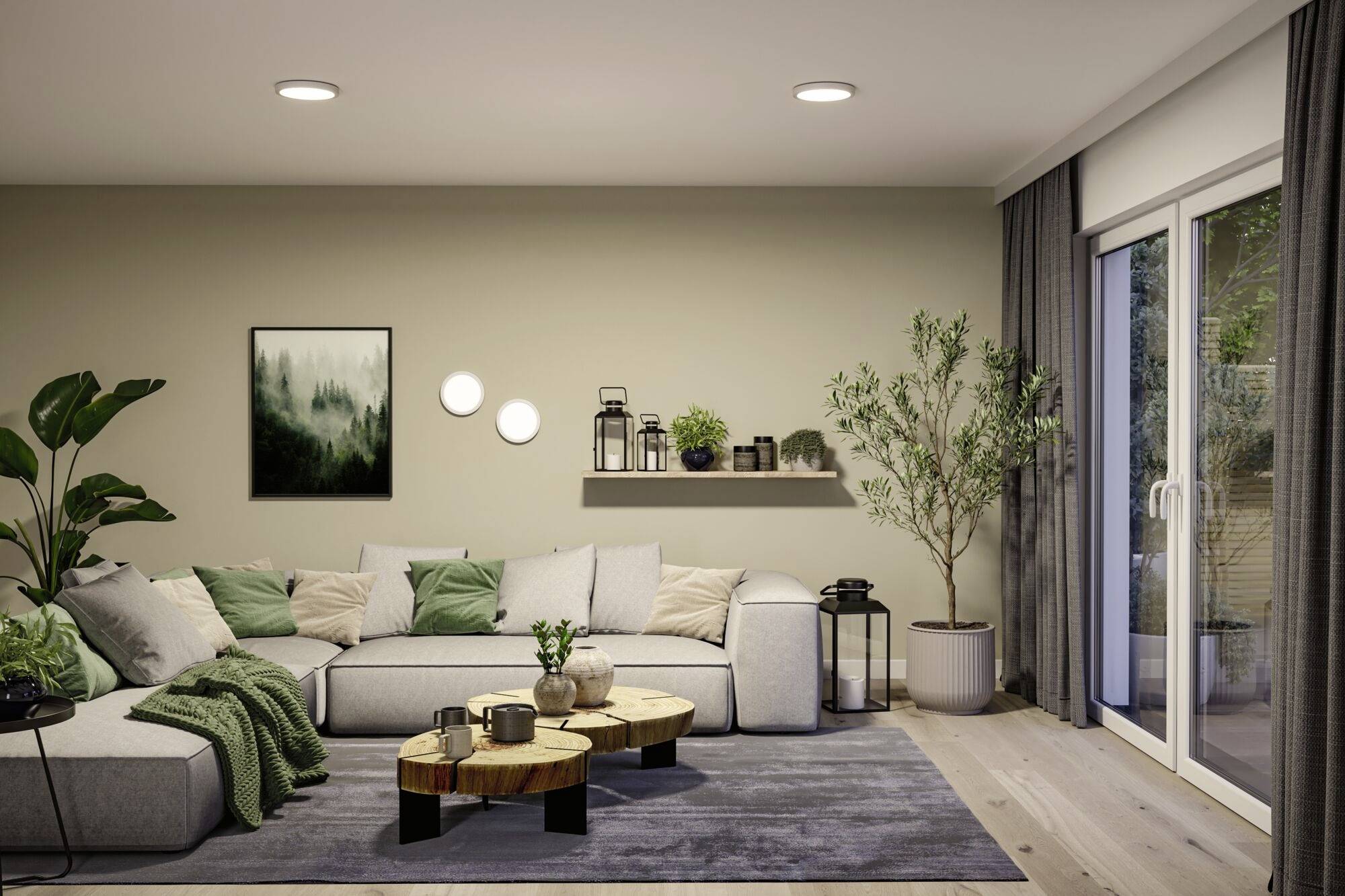 Paulmann Alya 71186 LED-Panel 17W Warmweiß Weiß