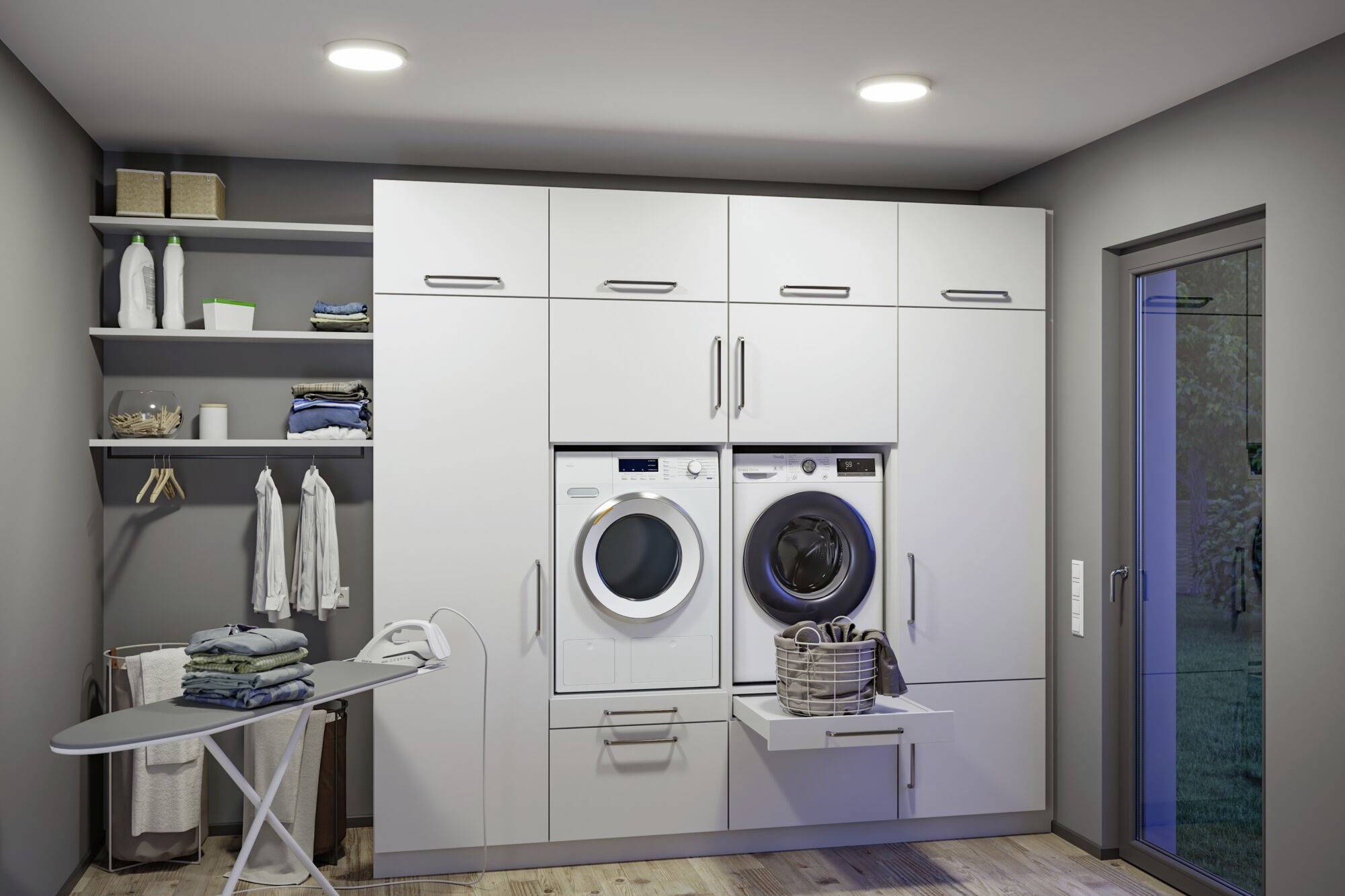 Paulmann Alya 71186 LED-Panel 17W Warmweiß Weiß