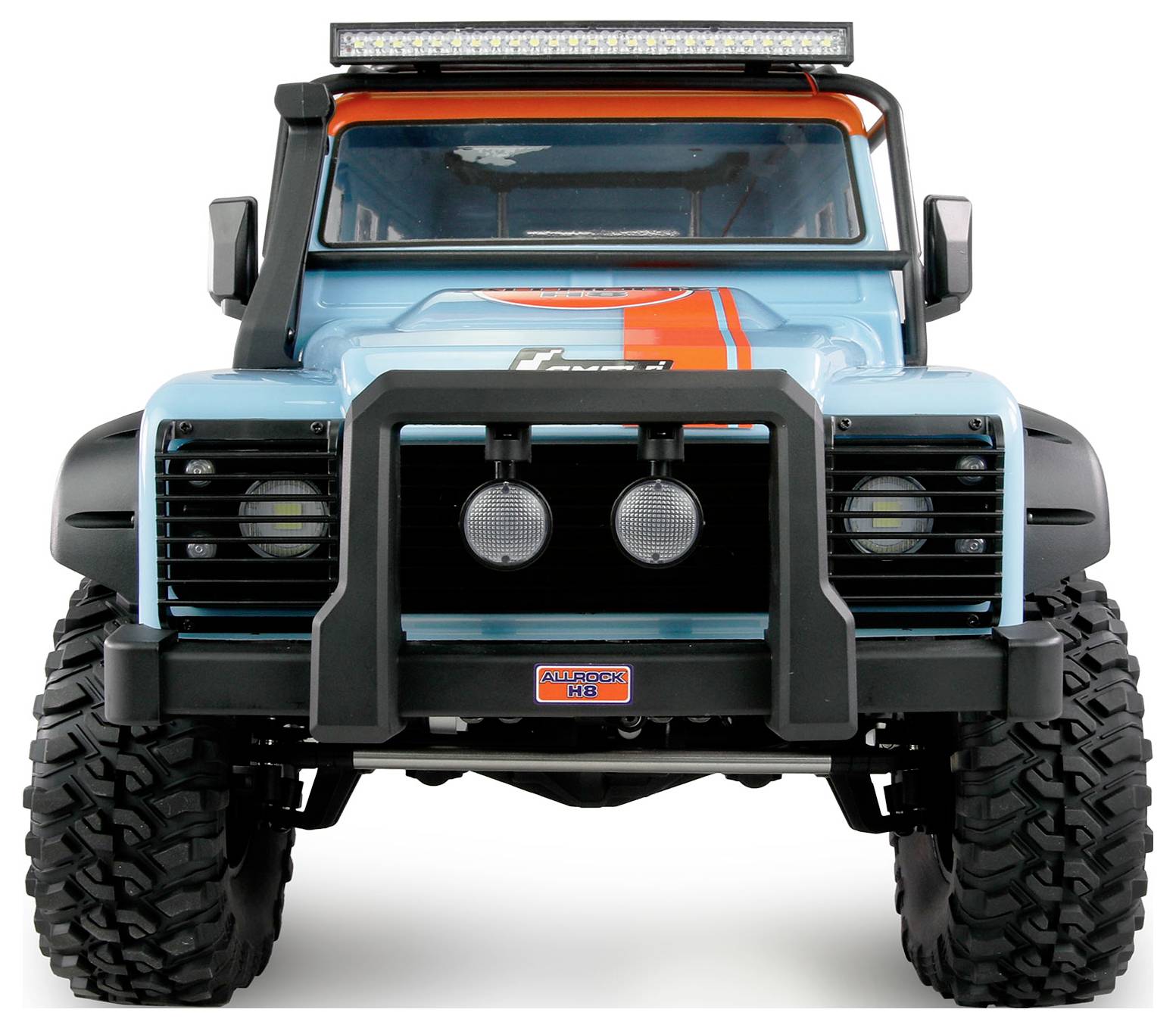 Amewi ALLRock H8 Scale Brushless 1:8 RC Modellauto Elektro Crawler Allradantrieb (4WD) RtR 2,4GHz