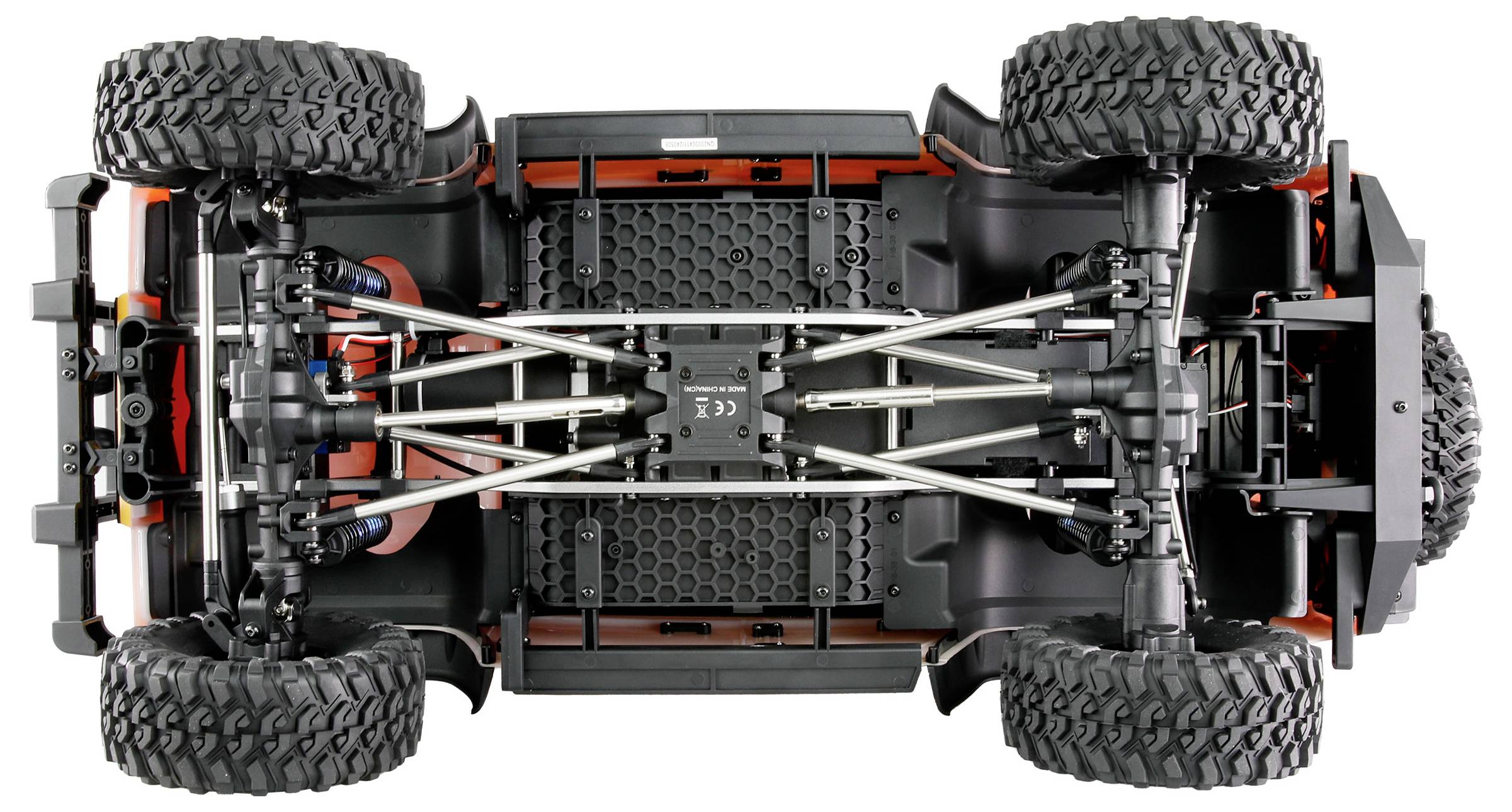 Amewi ALLRock H8 Scale Brushless 1:8 RC Modellauto Elektro Crawler Allradantrieb (4WD) RtR 2,4GHz