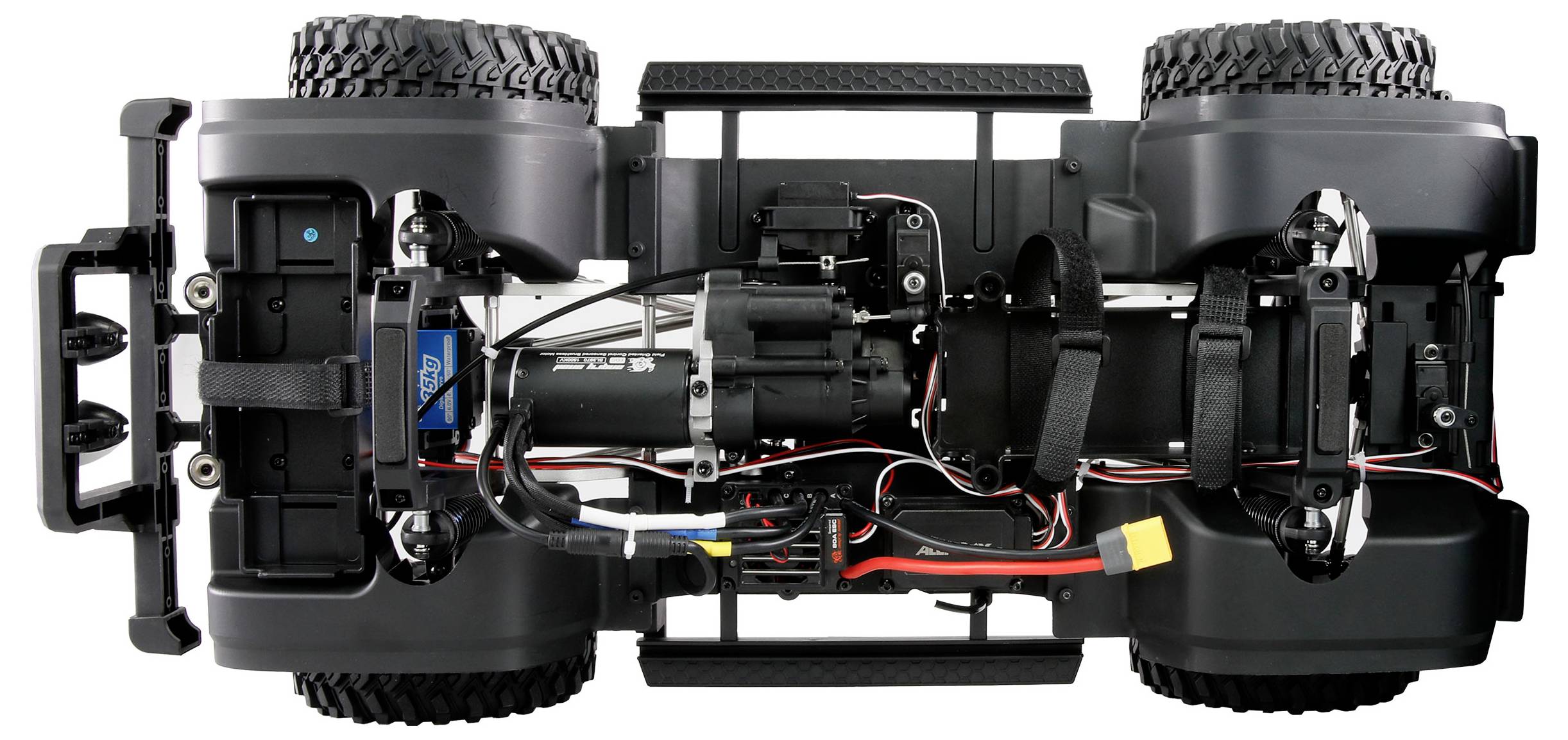 Amewi ALLRock H8 Scale Brushless 1:8 RC Modellauto Elektro Crawler Allradantrieb (4WD) RtR 2,4GHz