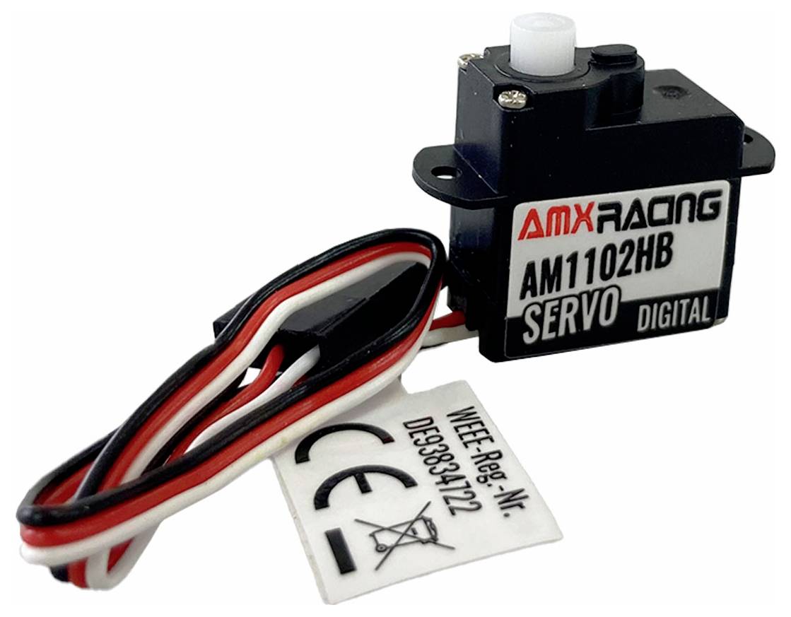 Amewi Micro-Servo AMXRacing AM1102HB Analog-Servo Getriebe-Material: Kunststoff