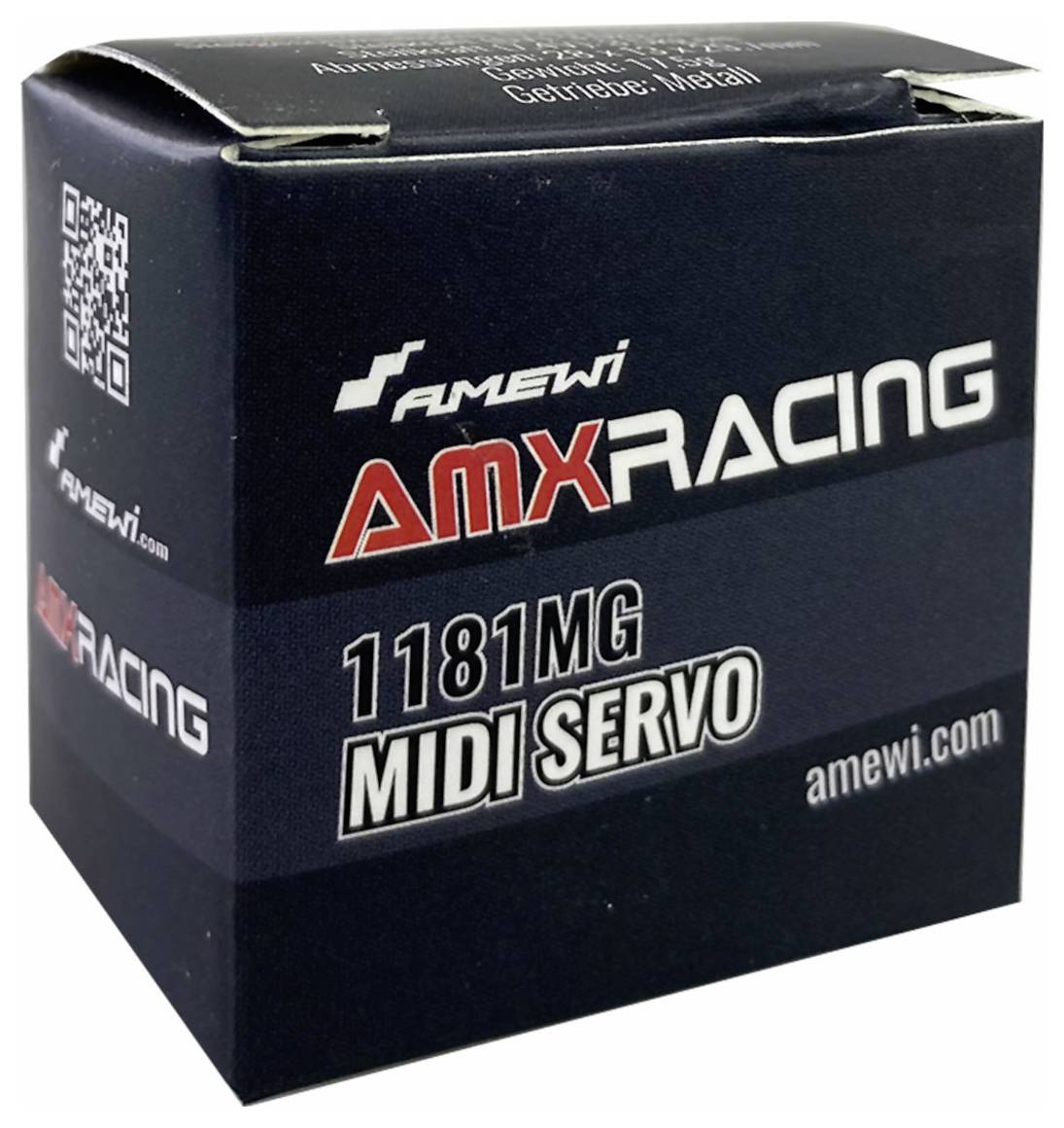 Amewi Micro-Servo AMXRacing 1181MG Midi Analog-Servo Getriebe-Material: Metall