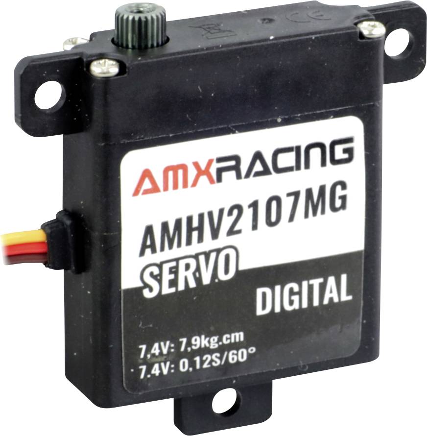 Amewi Standard-Servo AMXRacing AMHV2107MG Midi Analog-Servo Getriebe-Material: Metall