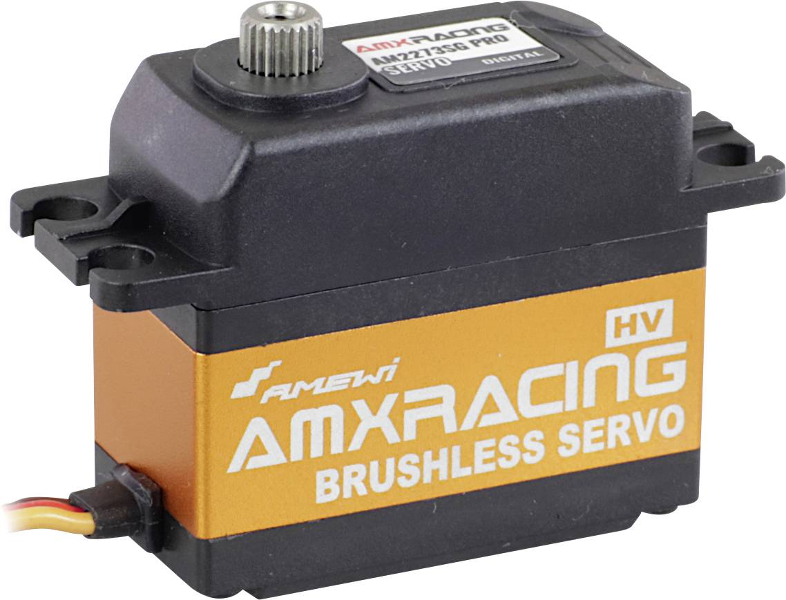 Amewi Standard-Servo AMXRacing AM2273SG PRO Analog-Servo Getriebe-Material: Stahl