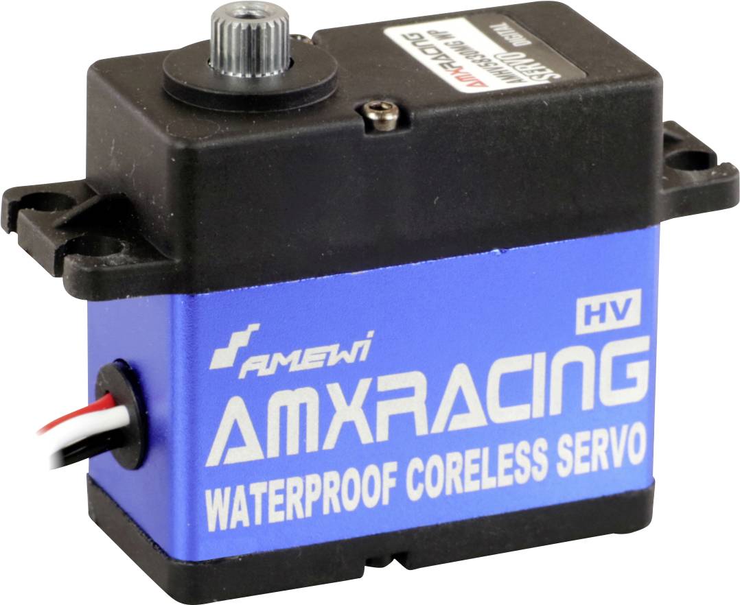 Amewi Standard-Servo AMXRacing AMHV5830MG WP Analog-Servo Getriebe-Material: Metall