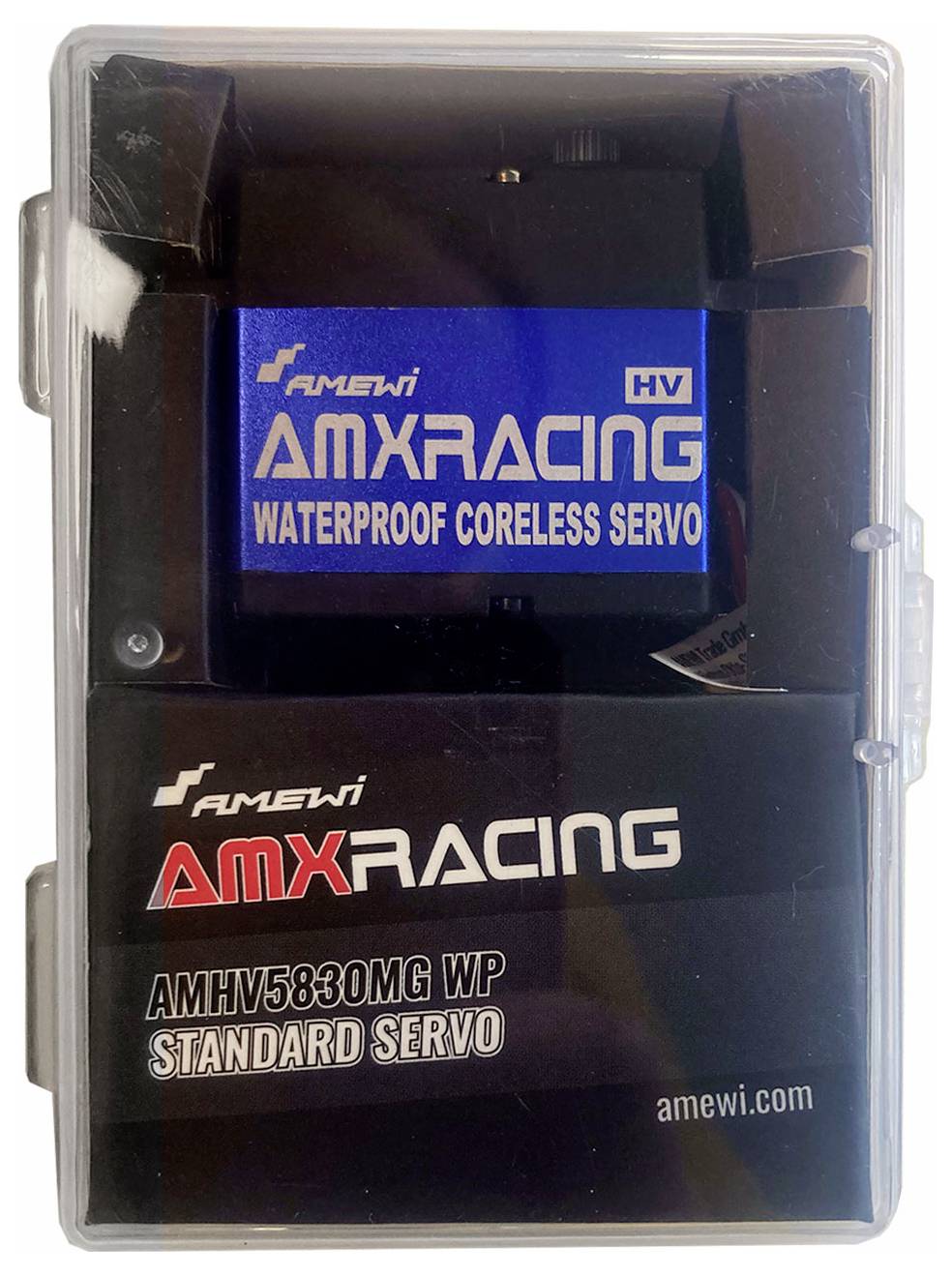 Amewi Standard-Servo AMXRacing AMHV5830MG WP Analog-Servo Getriebe-Material: Metall