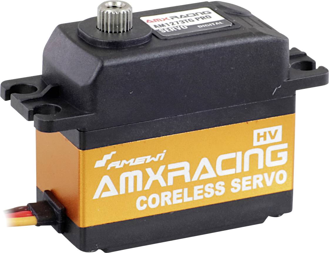 Amewi Standard-Servo AMXRacing AM1273TG PRO Analog-Servo Getriebe-Material: Titan