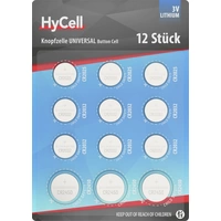 HyCell Knopfzellen-Set 3× CR2025 / 6× CR2032 / 3× CR2450 Knopfzellen HyCell Knopfzellen-Set 3× CR2025 / 6× CR2032 / 3× CR2450 Knopfzellen