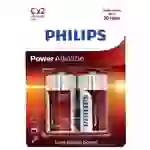 Philips Power LR14 Baby (C)-Batterie Alkali-Mangan 1.5V 2St. Philips Power LR14 Baby (C)-Batterie Alkali-Mangan 1.5V 2St.