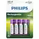 Philips HR6 Mignon (AA)-Akku NiMH 1300 mAh 1.2V 4St. Philips HR6 Mignon (AA)-Akku NiMH 1300 mAh 1.2V 4St.