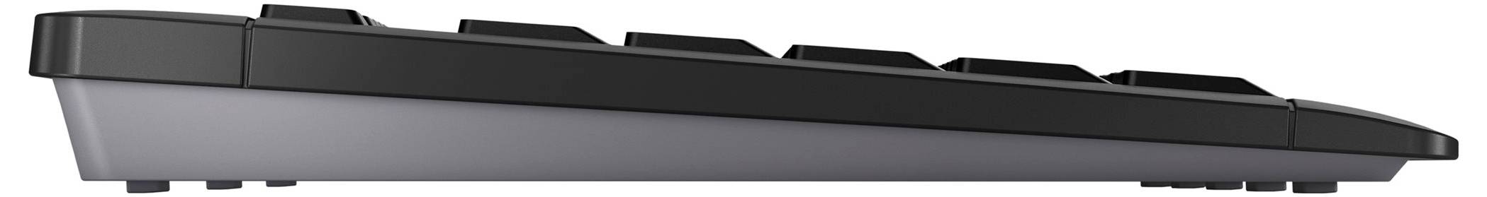 CHERRY Stream Comfort Funk Tastatur, Maus-Set Deutsch, QWERTZ Schwarz