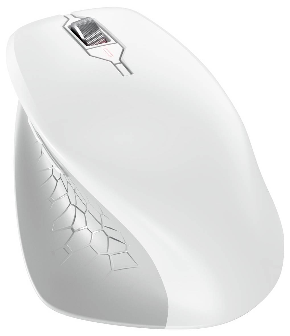 CHERRY Stream Comfort Funk Tastatur, Maus-Set Deutsch, QWERTZ Weiß