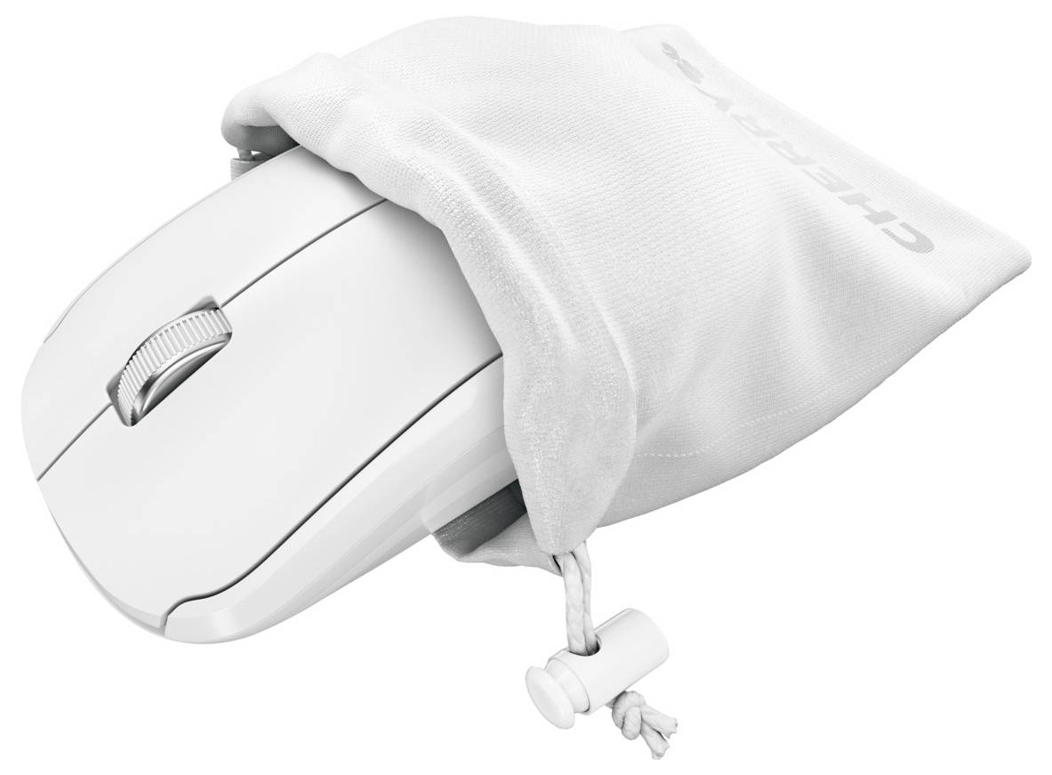 CHERRY MSW MW2200 Maus Funk Optisch Weiß 3 Tasten 1300 dpi