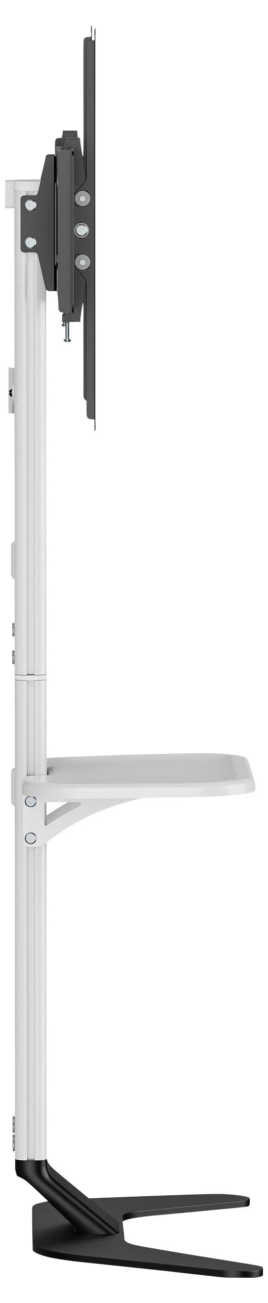 SpeaKa Professional SP-TVS-600 TV-Standfuß Höhenverstellbar 94,0cm (37") - 218,4cm (86”) Bodenständer, Boden-Wand