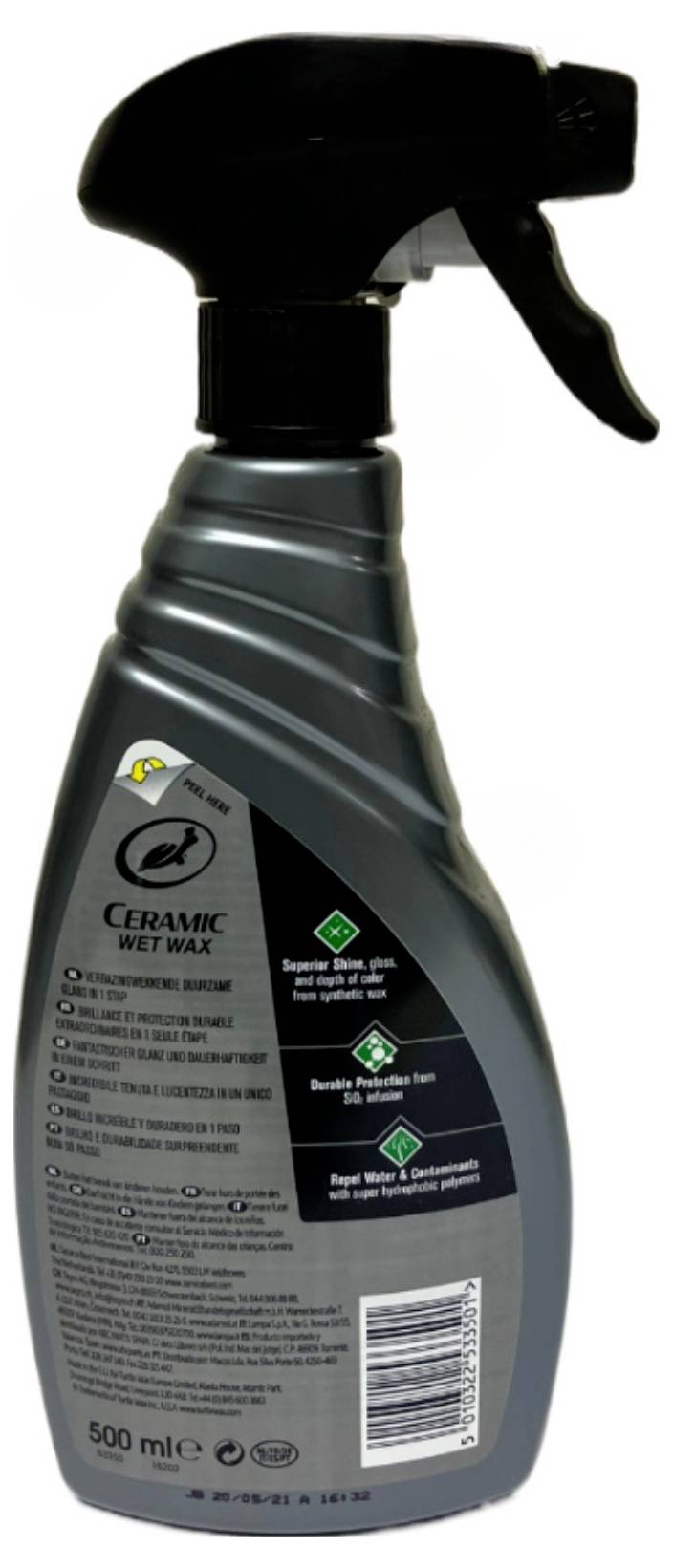 Turtlewax Hybrid Solutions Ceramic 53350 Lackversiegelung 500ml