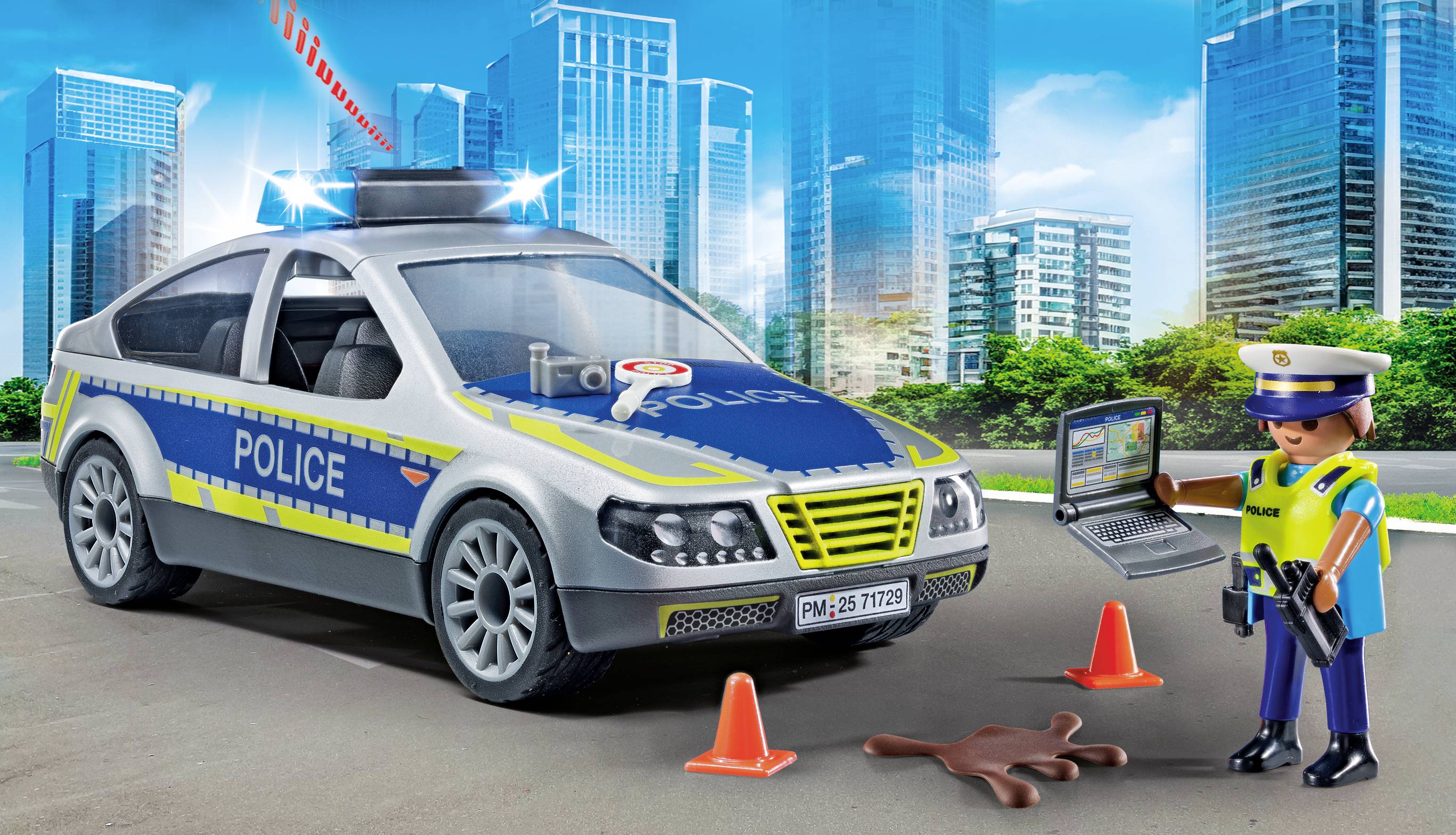 Playmobil® ACT!ON HEROES Polizei Streifenwagen 71729