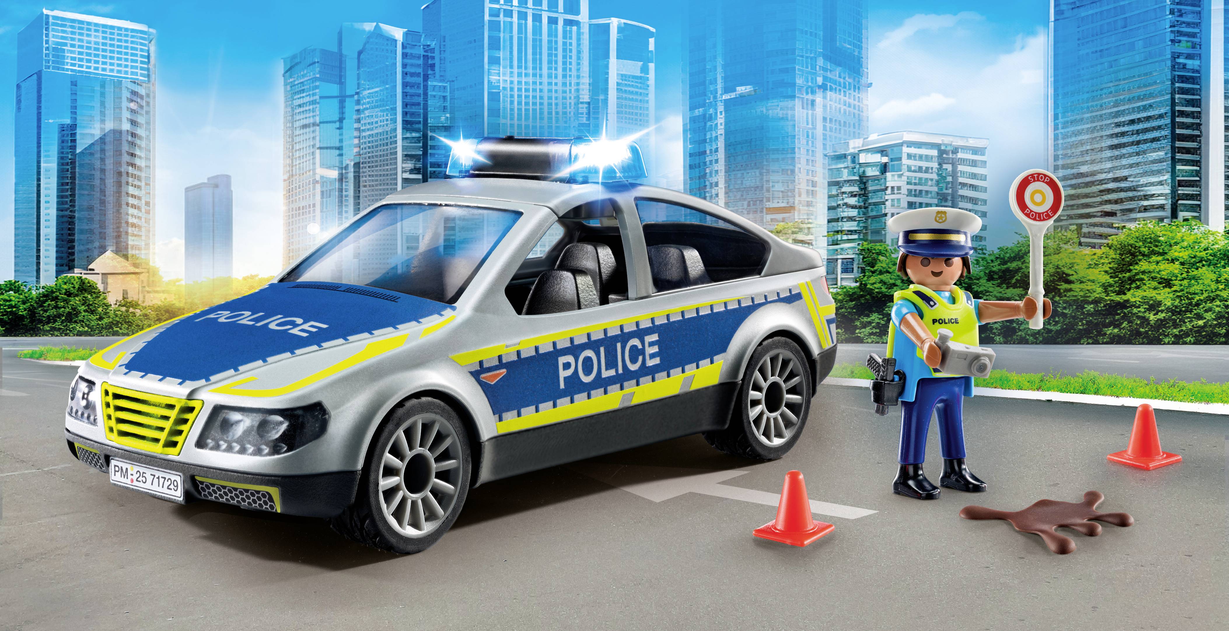 Playmobil® ACT!ON HEROES Polizei Streifenwagen 71729