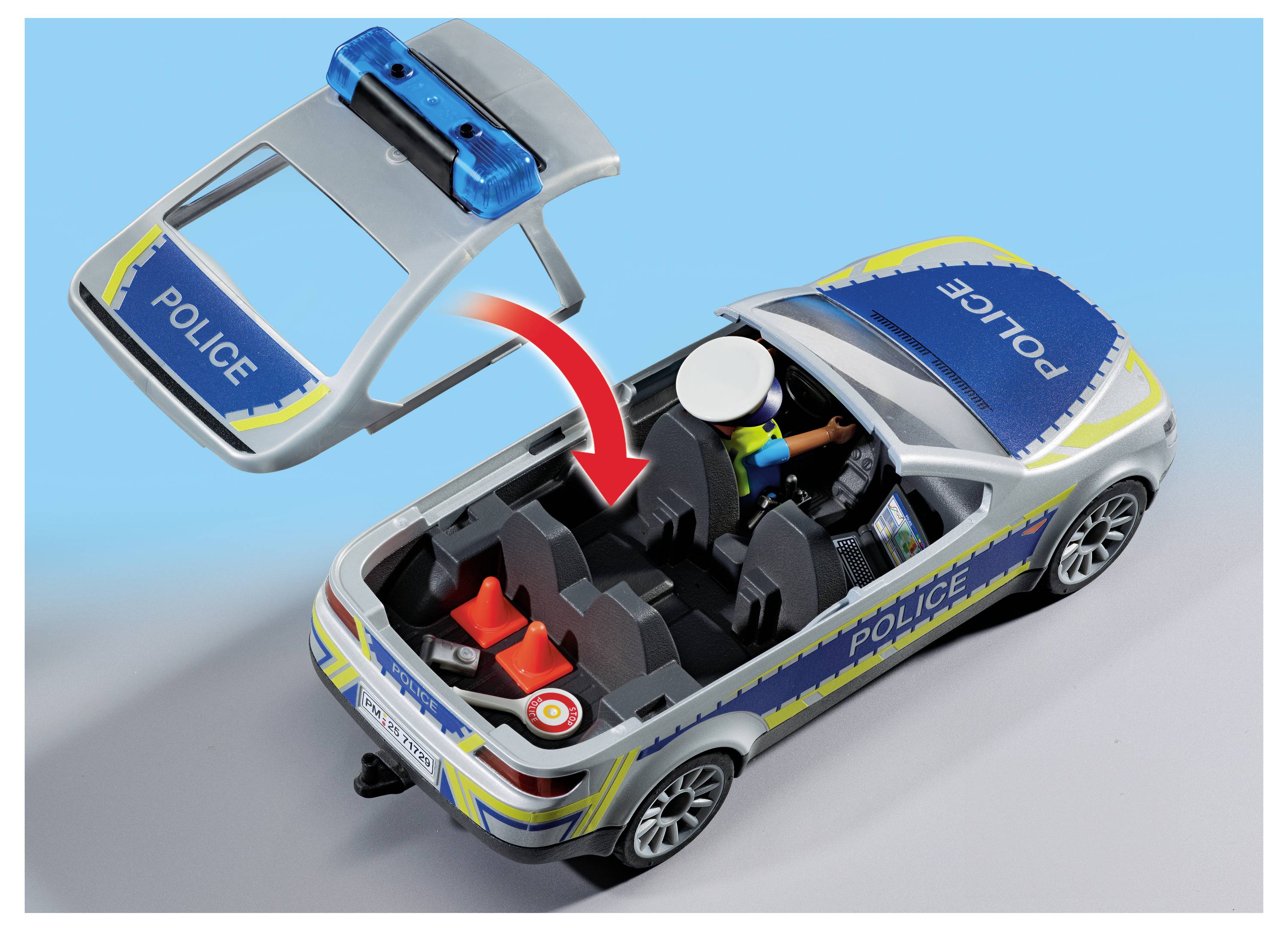 Playmobil® ACT!ON HEROES Polizei Streifenwagen 71729