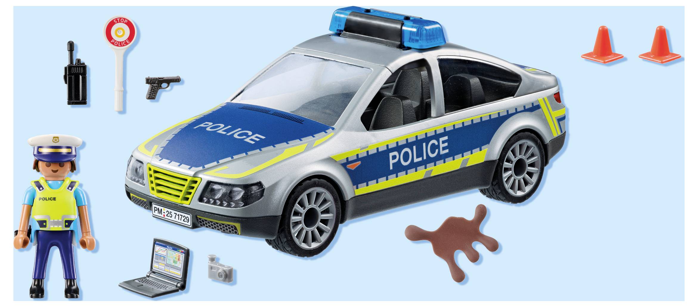 Playmobil® ACT!ON HEROES Polizei Streifenwagen 71729