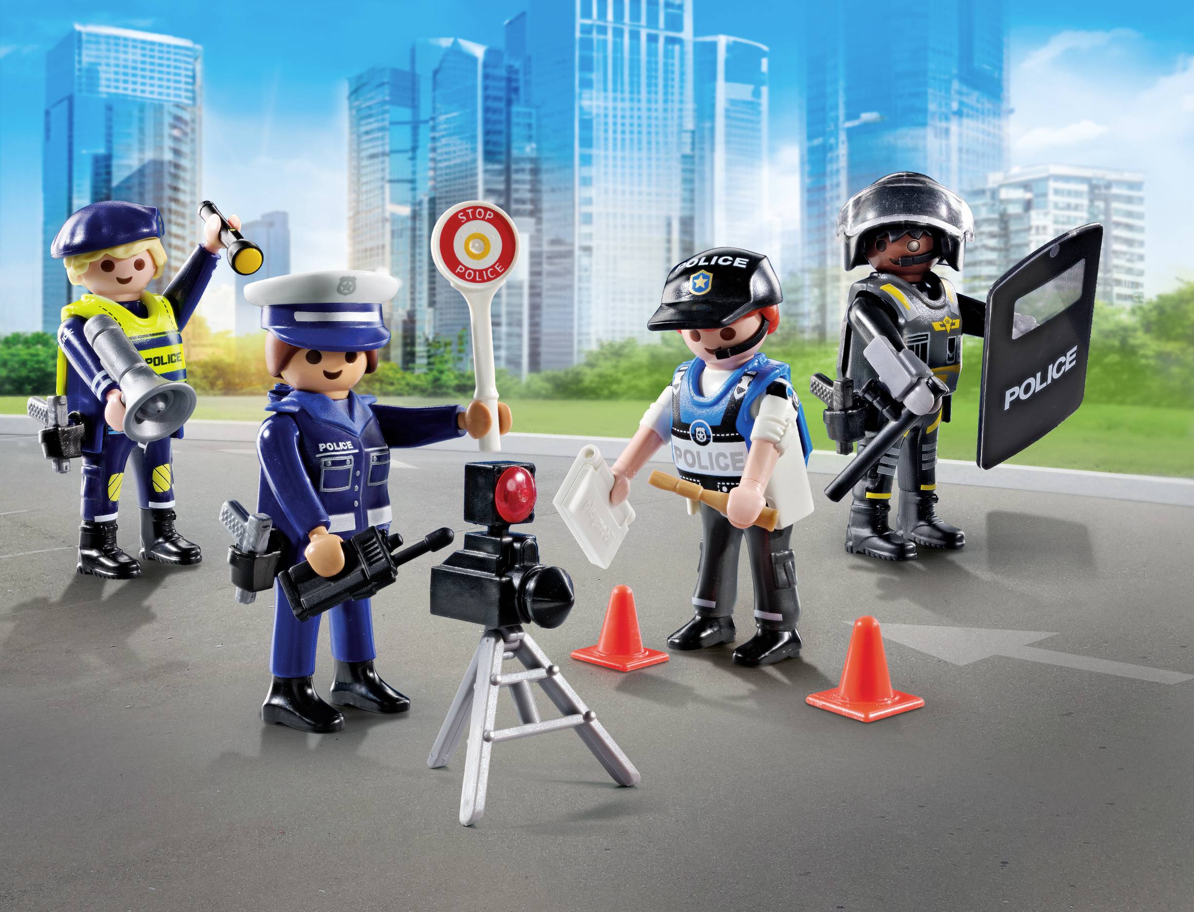 Playmobil® ACT!ON HEROES Figurenset Polizei 71730