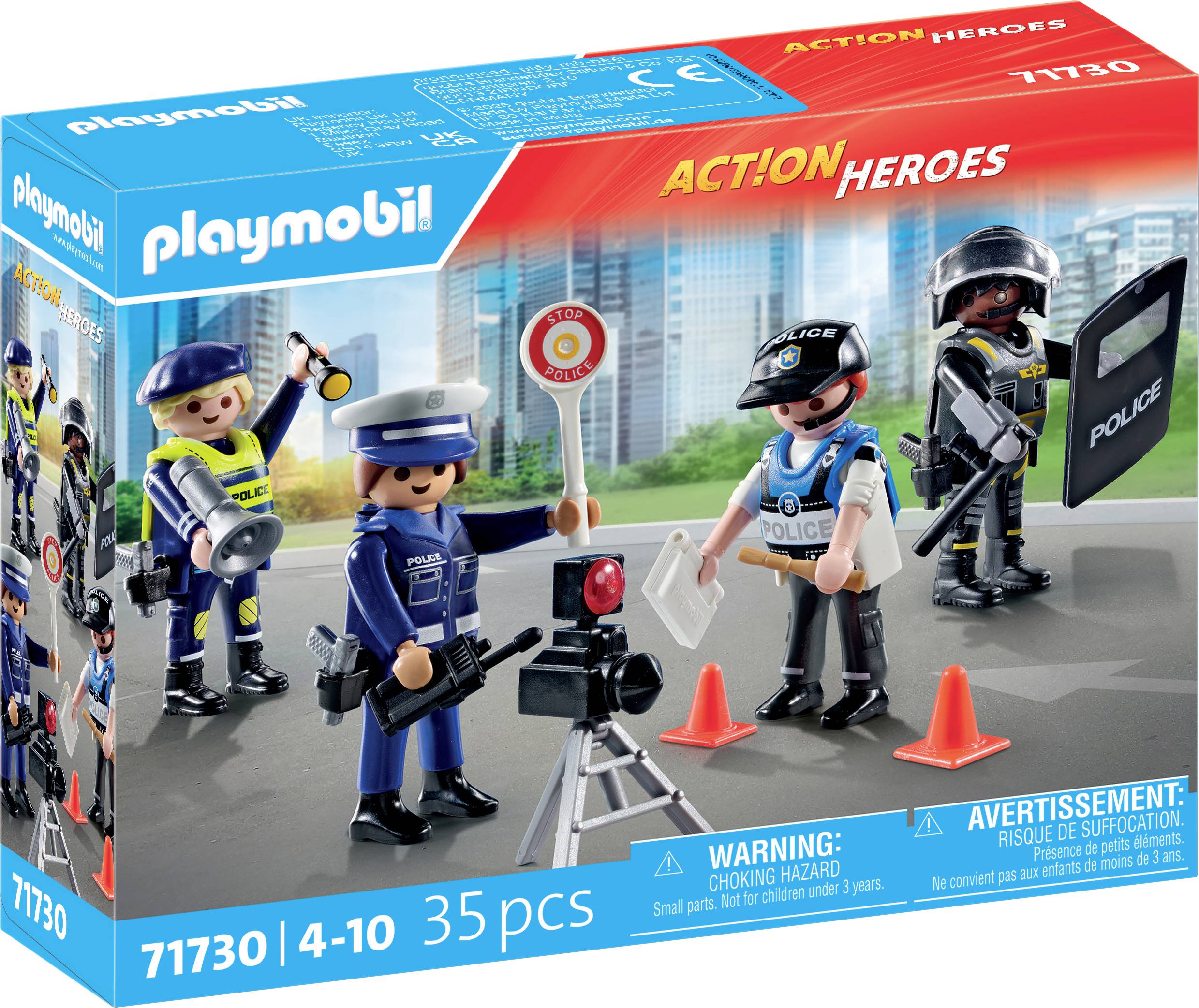 Playmobil® ACT!ON HEROES Figurenset Polizei 71730