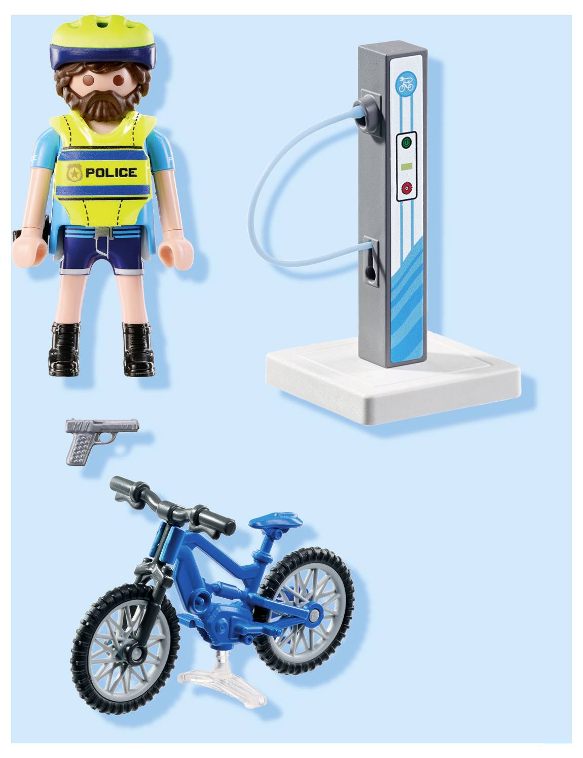 Playmobil® ACT!ON HEROES Polizei Fahrradstreife 71732