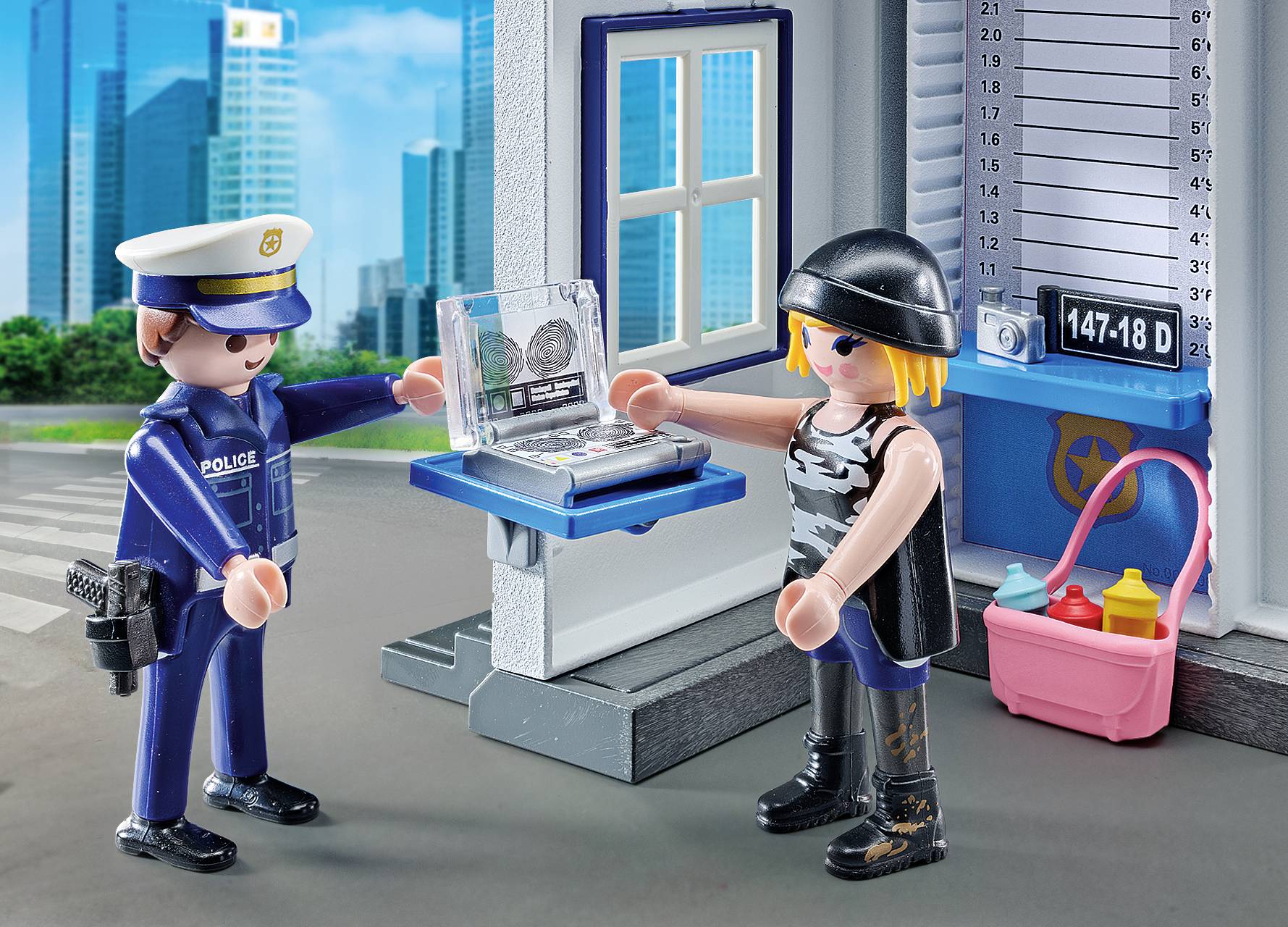 Playmobil® ACT!ON HEROES Polizei Ermittlungszimmer 71733