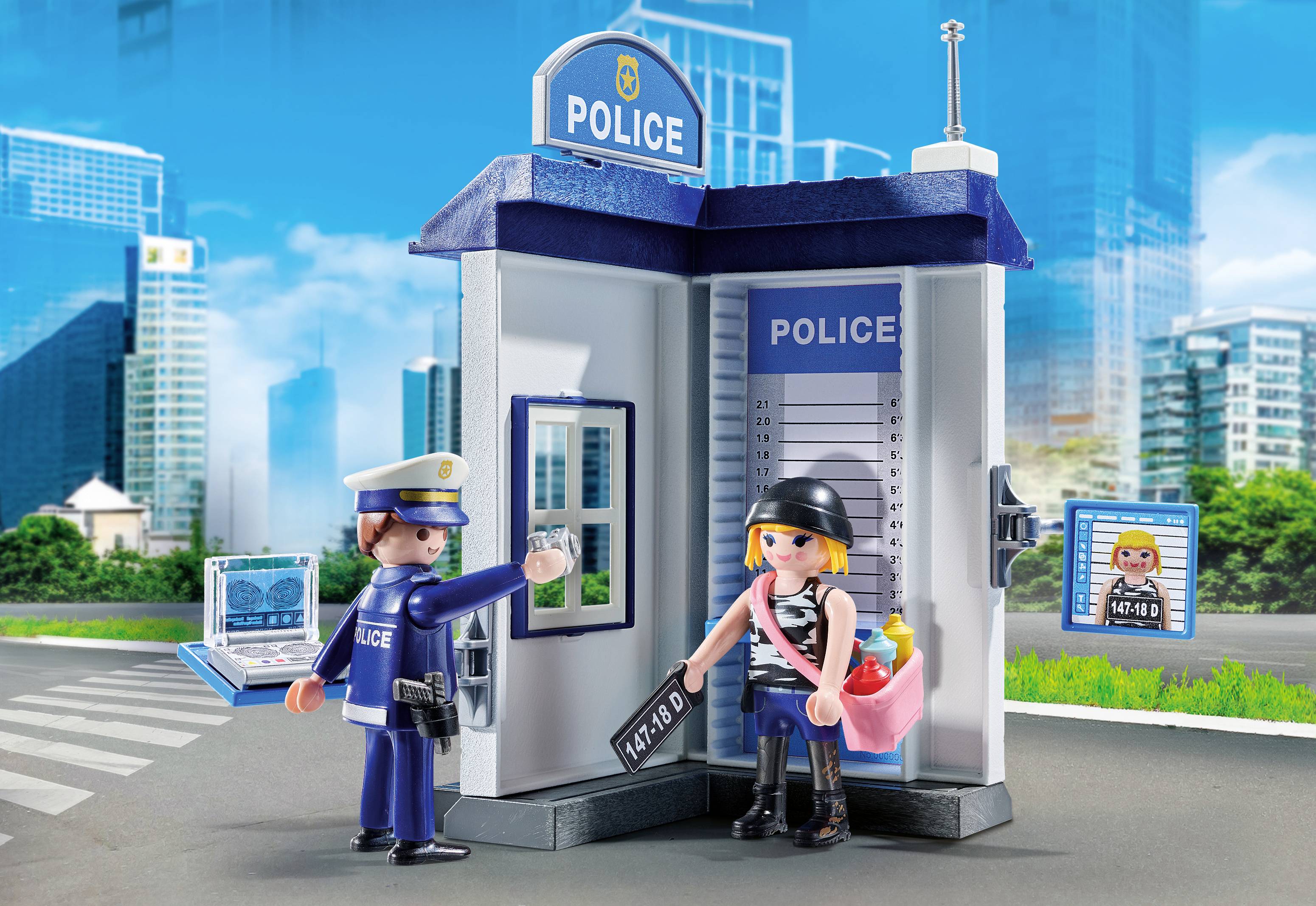Playmobil® ACT!ON HEROES Polizei Ermittlungszimmer 71733
