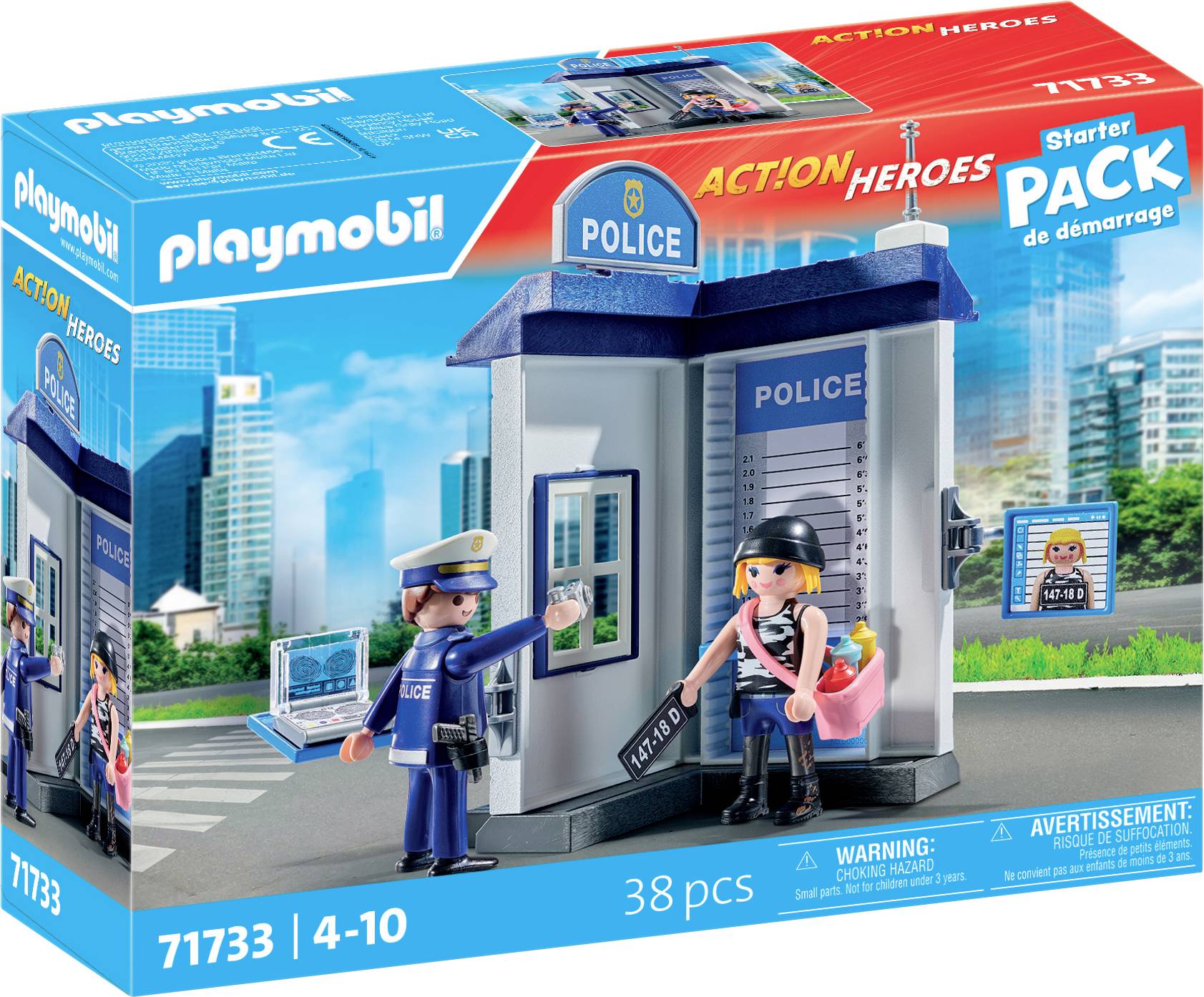 Playmobil® ACT!ON HEROES Polizei Ermittlungszimmer 71733