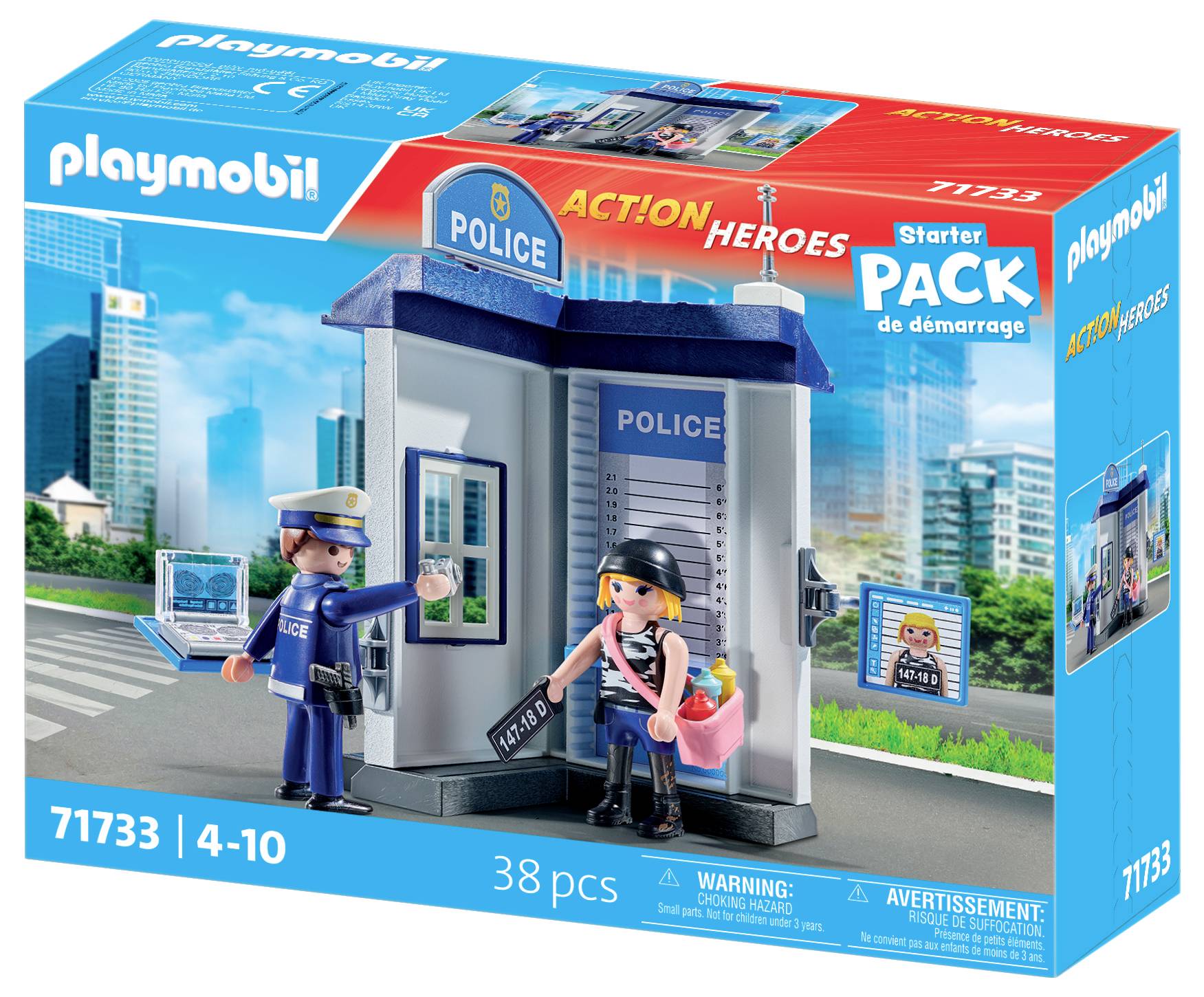 Playmobil® ACT!ON HEROES Polizei Ermittlungszimmer 71733