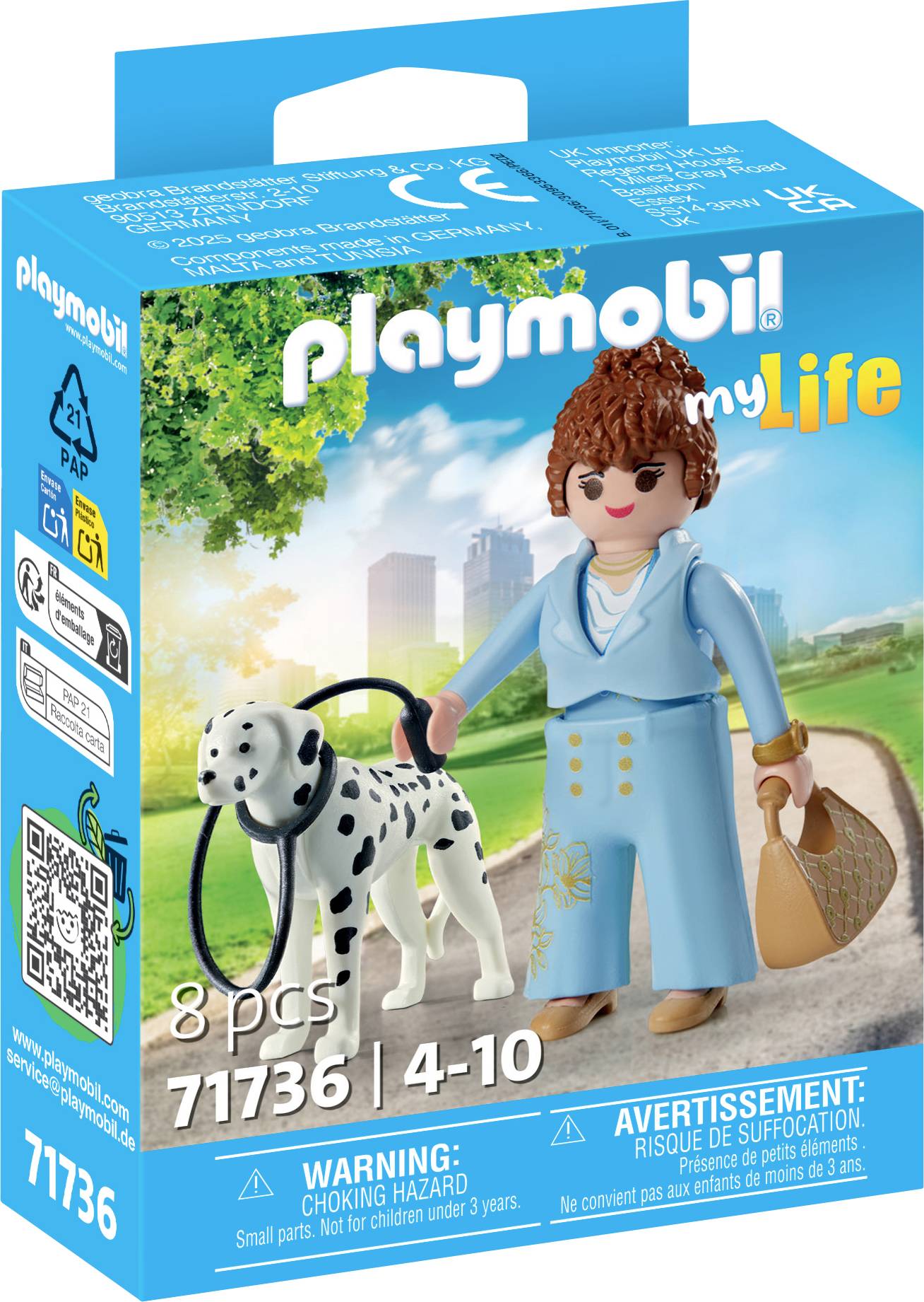 Playmobil® My Life Managerin mit Dalmatiner 71736