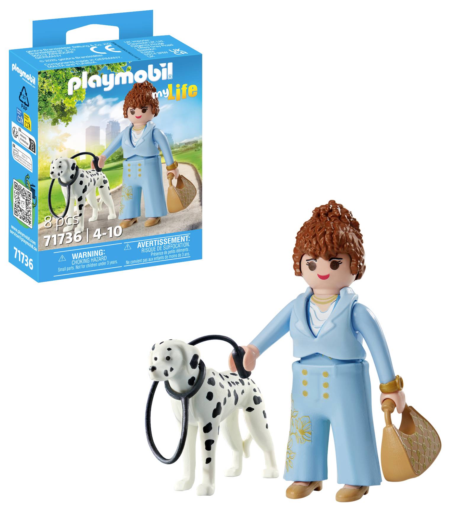 Playmobil® My Life Managerin mit Dalmatiner 71736