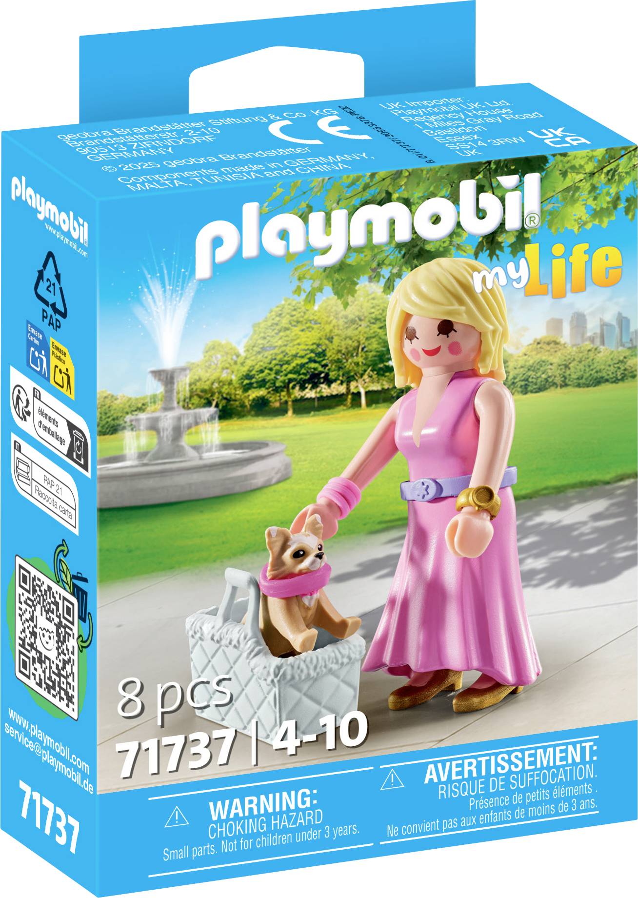 Playmobil® My Life It-Girl mit Chihuahua 71737