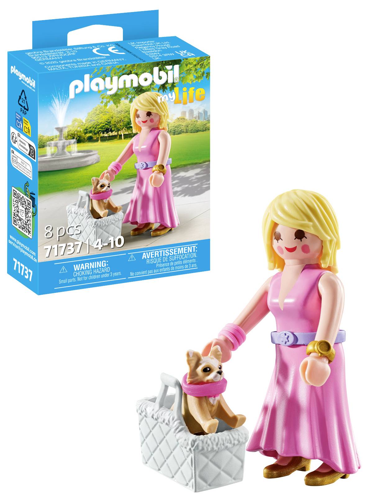 Playmobil® My Life It-Girl mit Chihuahua 71737