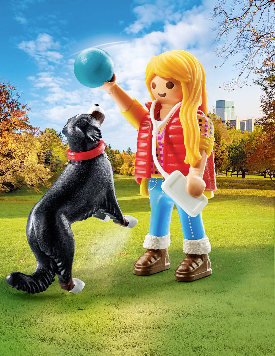 Playmobil® My Life Frau mit Sennenhund 71738