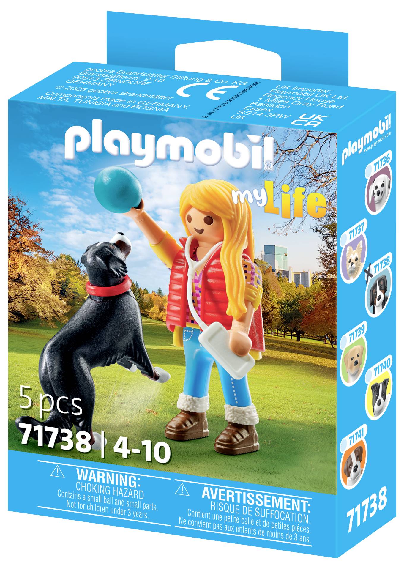 Playmobil® My Life Frau mit Sennenhund 71738