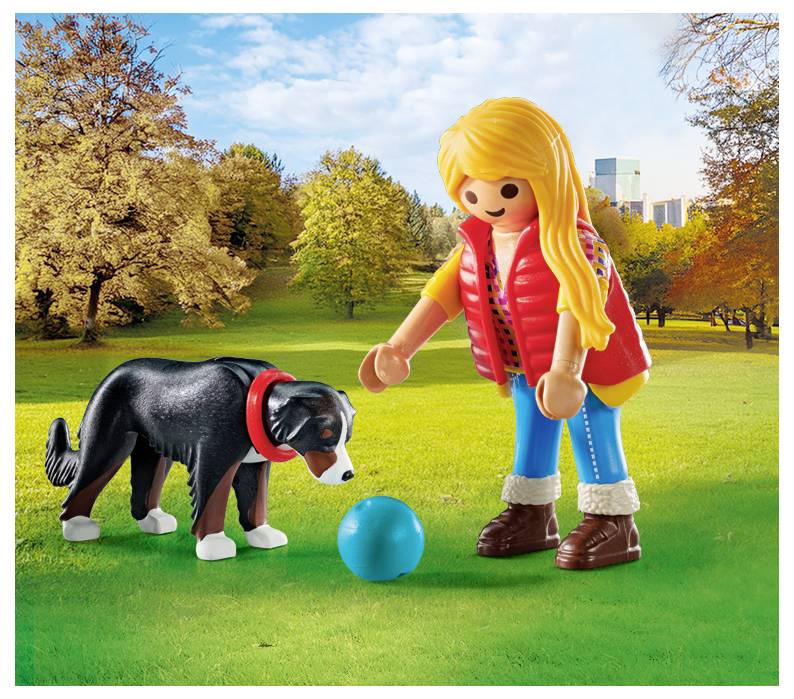 Playmobil® My Life Frau mit Sennenhund 71738