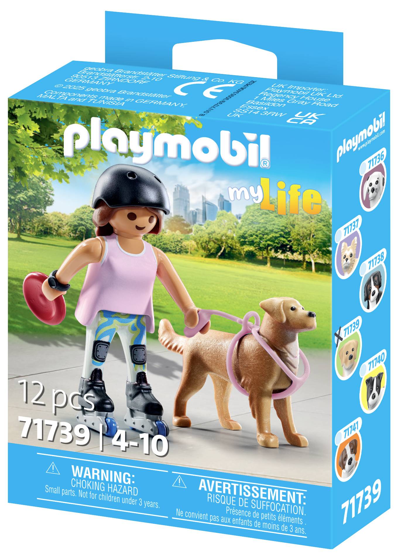 Playmobil® My Life Inlinerin mit Retriever 71739
