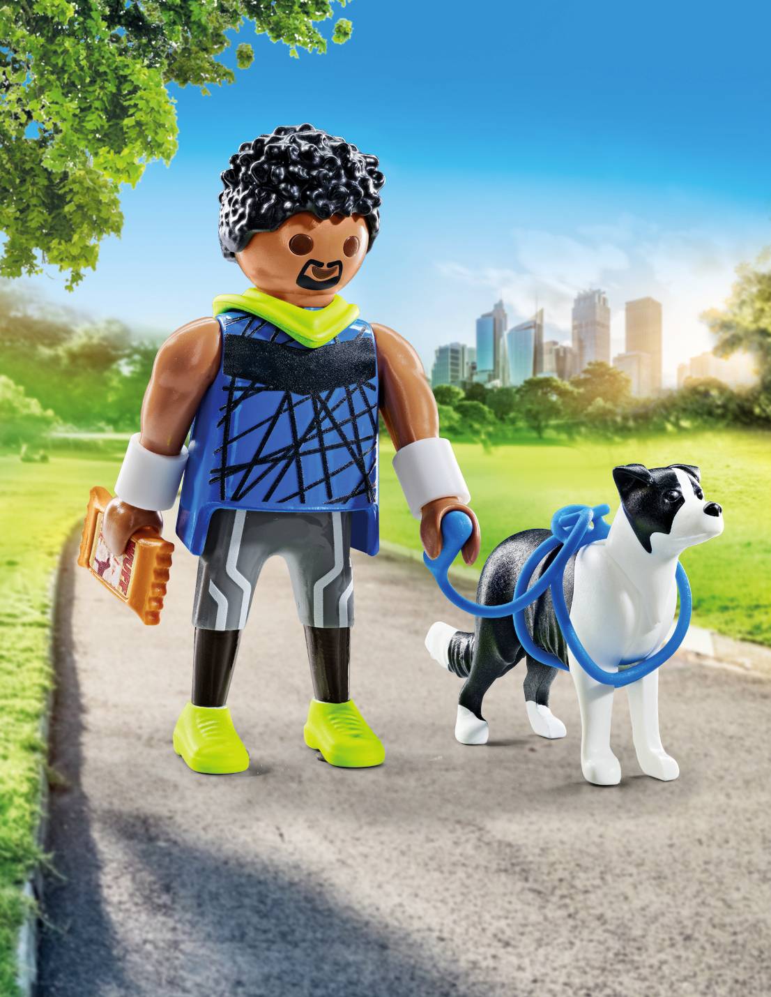 Playmobil® My Life Jogger mit Border Collie 71740