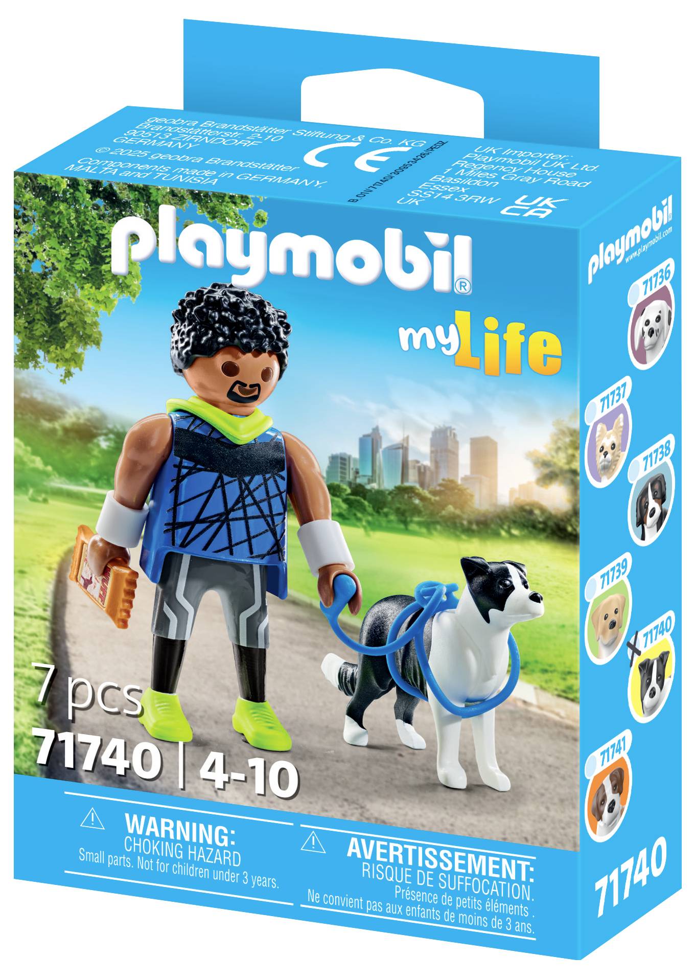 Playmobil® My Life Jogger mit Border Collie 71740