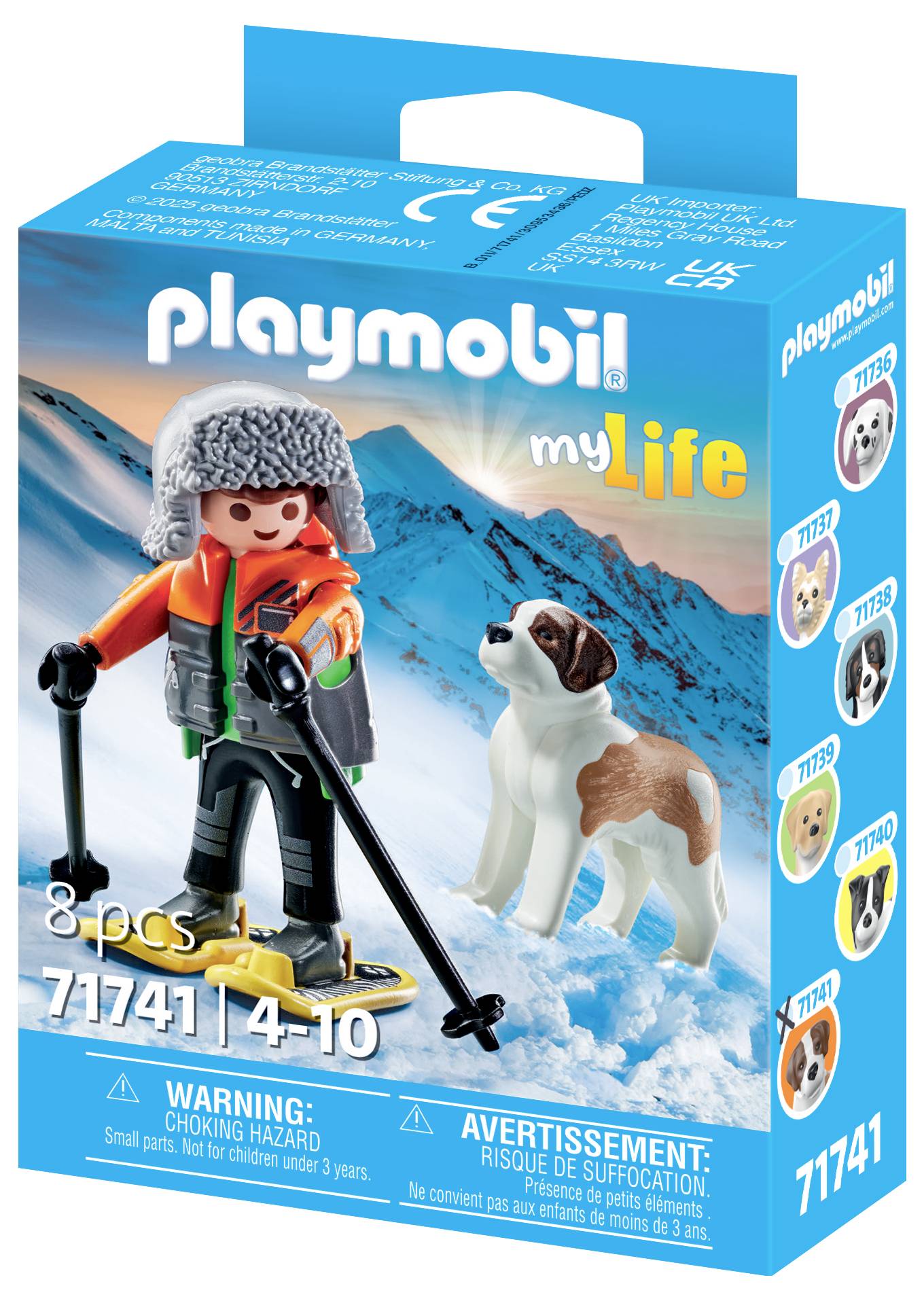 Playmobil® My Life Wanderer mit Bernhardiner 71741