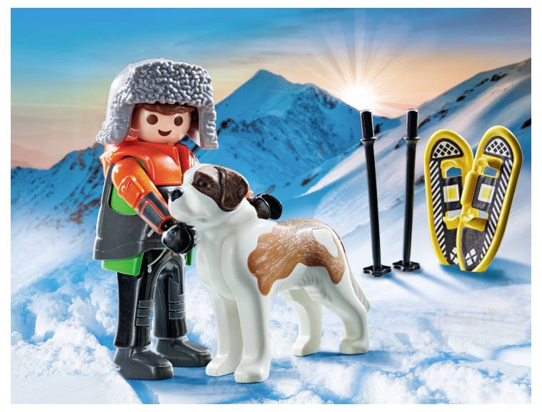 Playmobil® My Life Wanderer mit Bernhardiner 71741