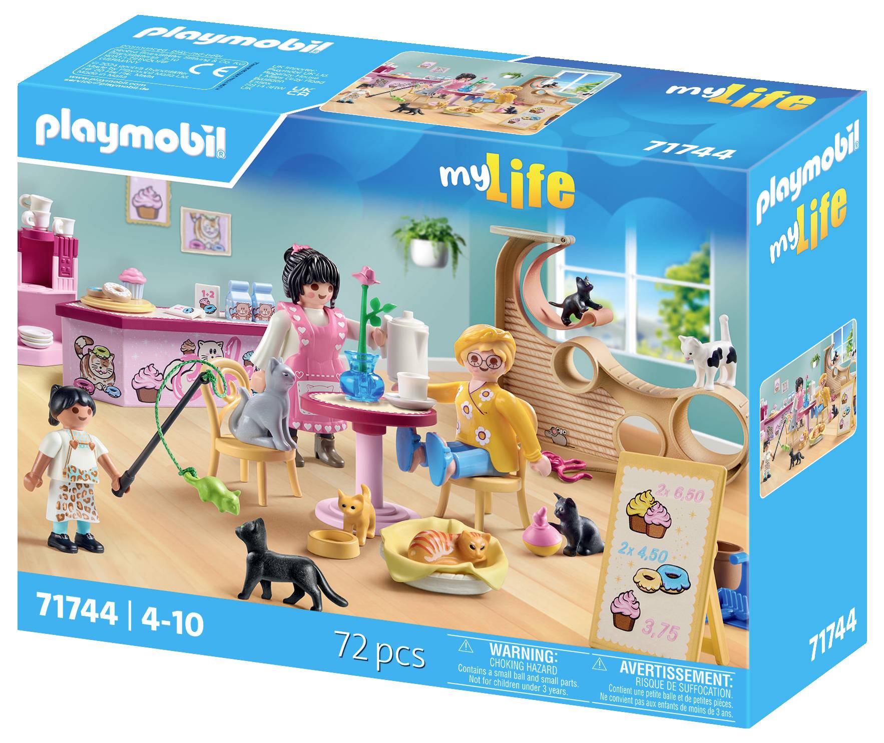 Playmobil® My Life Katzencafe 71744