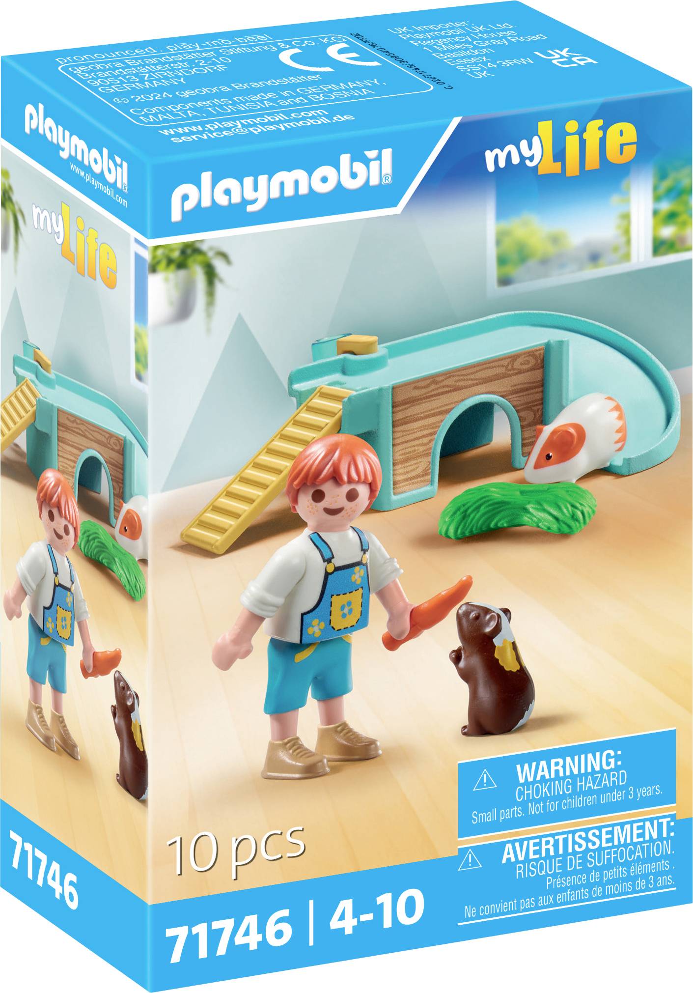 Playmobil® My Life Junge mit Meerschweinchen 71746