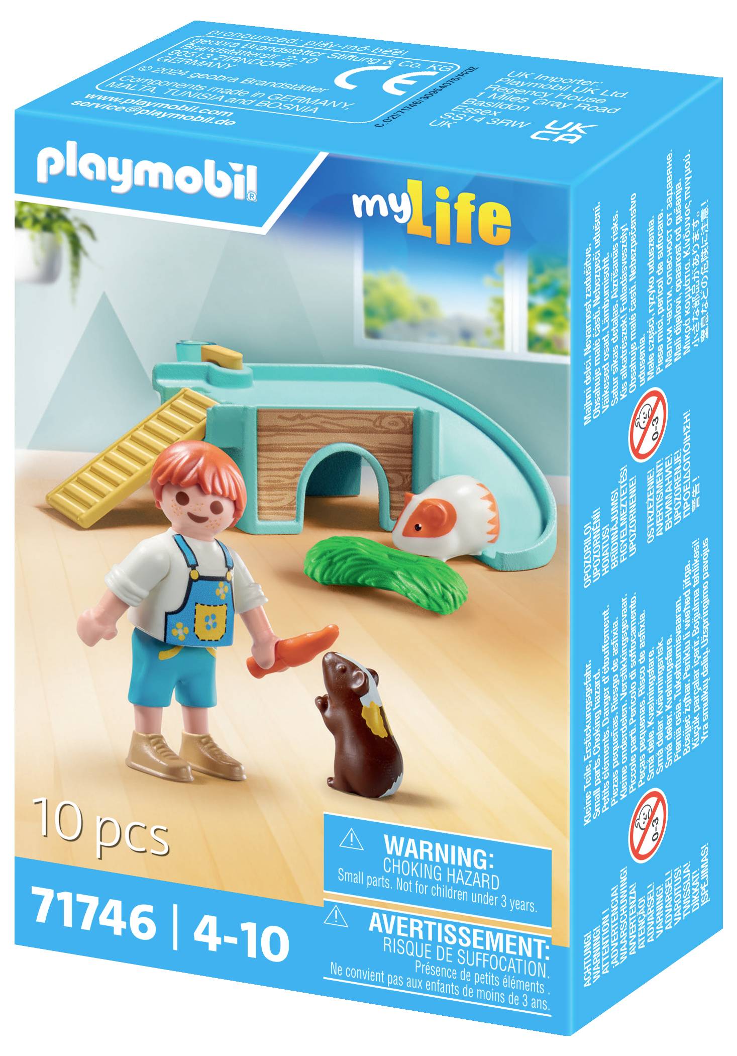 Playmobil® My Life Junge mit Meerschweinchen 71746