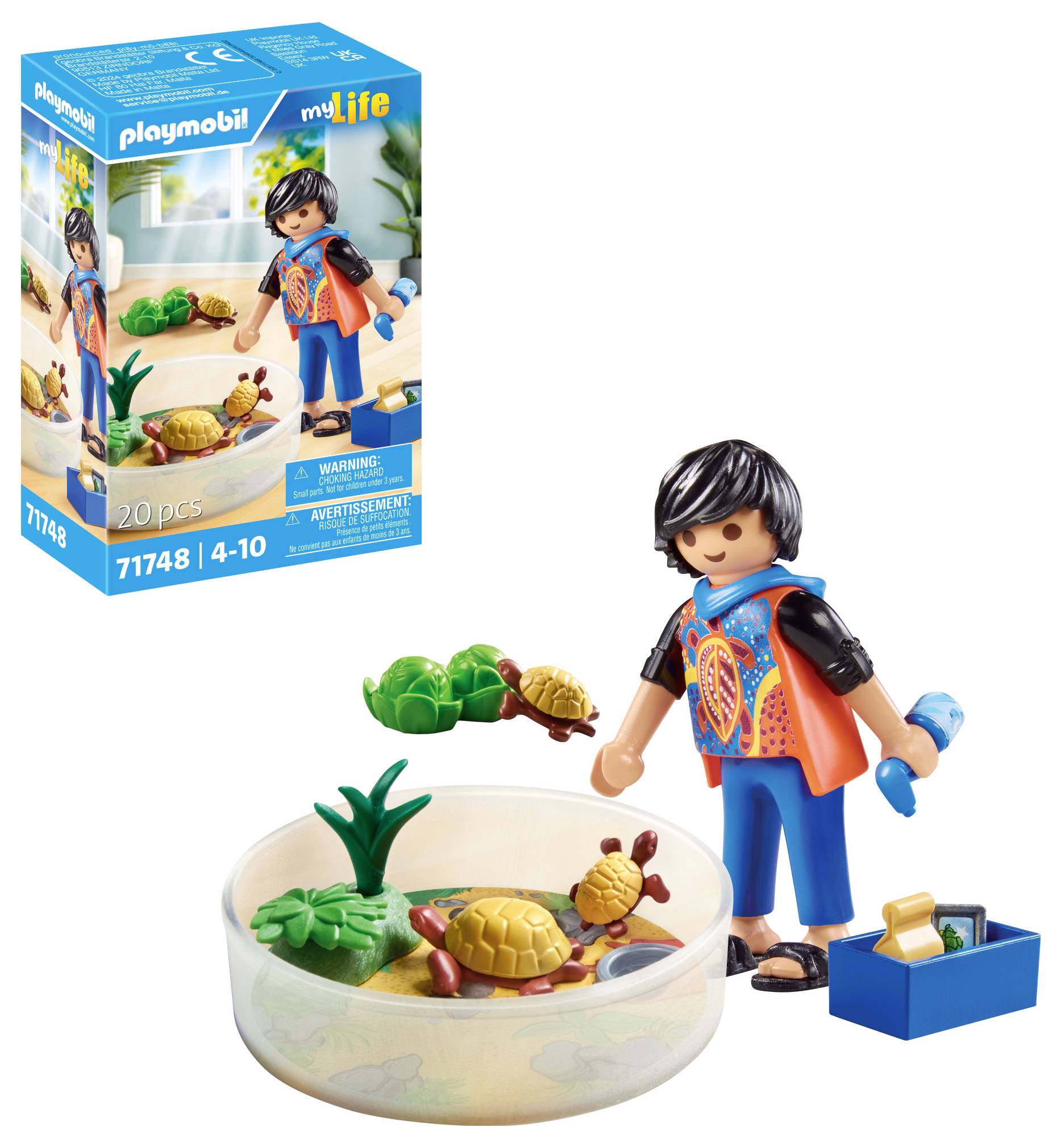 Playmobil® My Life Schildkröten-Terrarium 71748