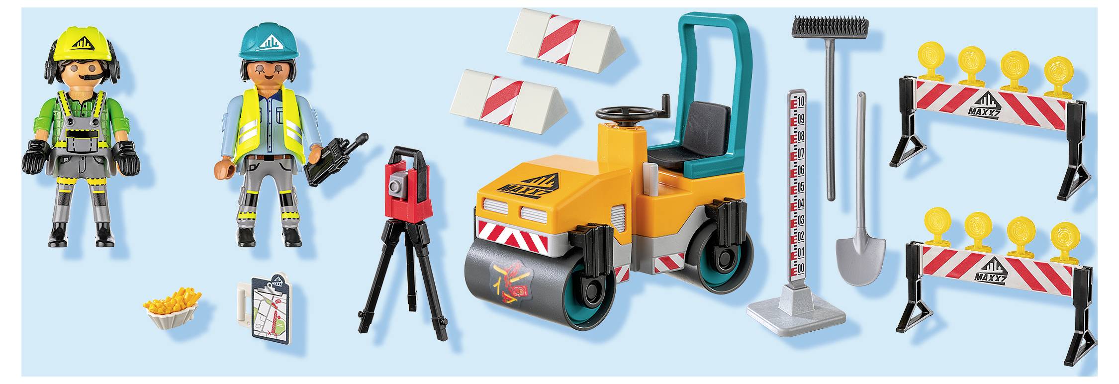 Playmobil® ACT!ON HEROES Straßenbaustelle 71751