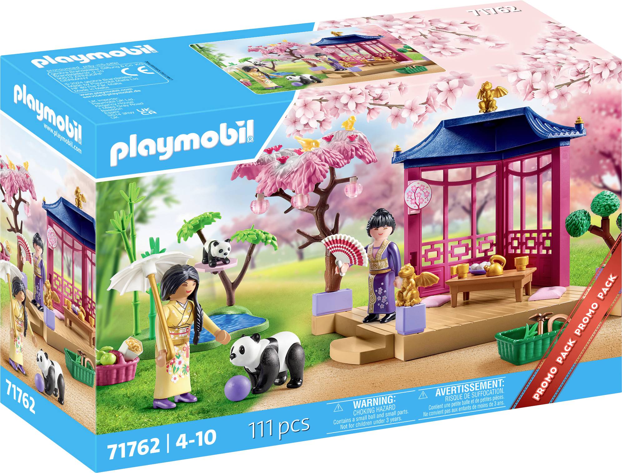 Playmobil® My Life Asiatischer Garten mit Pandafütterung 71762